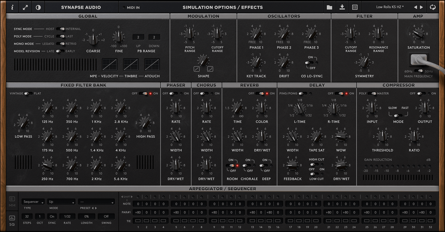 Synapse Audio - The Legend HZ